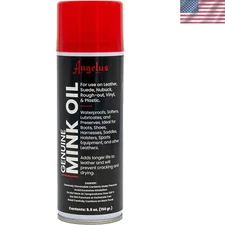 8oz Mink Oil Spray - Water-Resistant Leather Conditioner for Shoes & Jackets