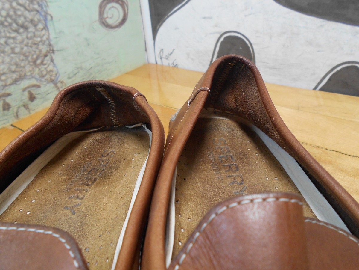 Sperry Top-Sider Brown Leather Penny Loafers Men display picture 3