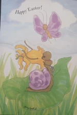 SUZY'S ZOO "HAPPY EASTER" GREETING CARD