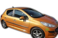 Windabweiser Regenabweiser Heko FüR Peugeot 207 2006-2012 5-TüRer 4-Tlg