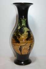 Keramik Vase. Bauchvase. Afrika. Lasiert. Makellos.