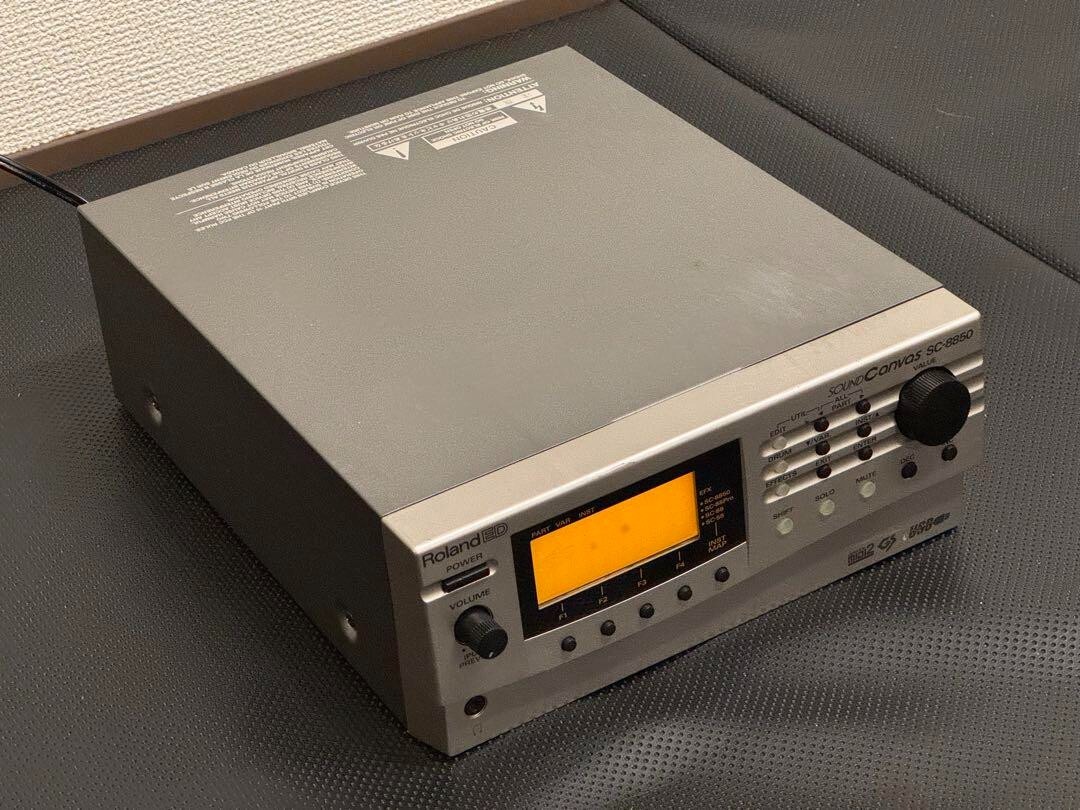 ROLAND SC-8850 Sound Canvas MIDI Sound Module Synthesizer used