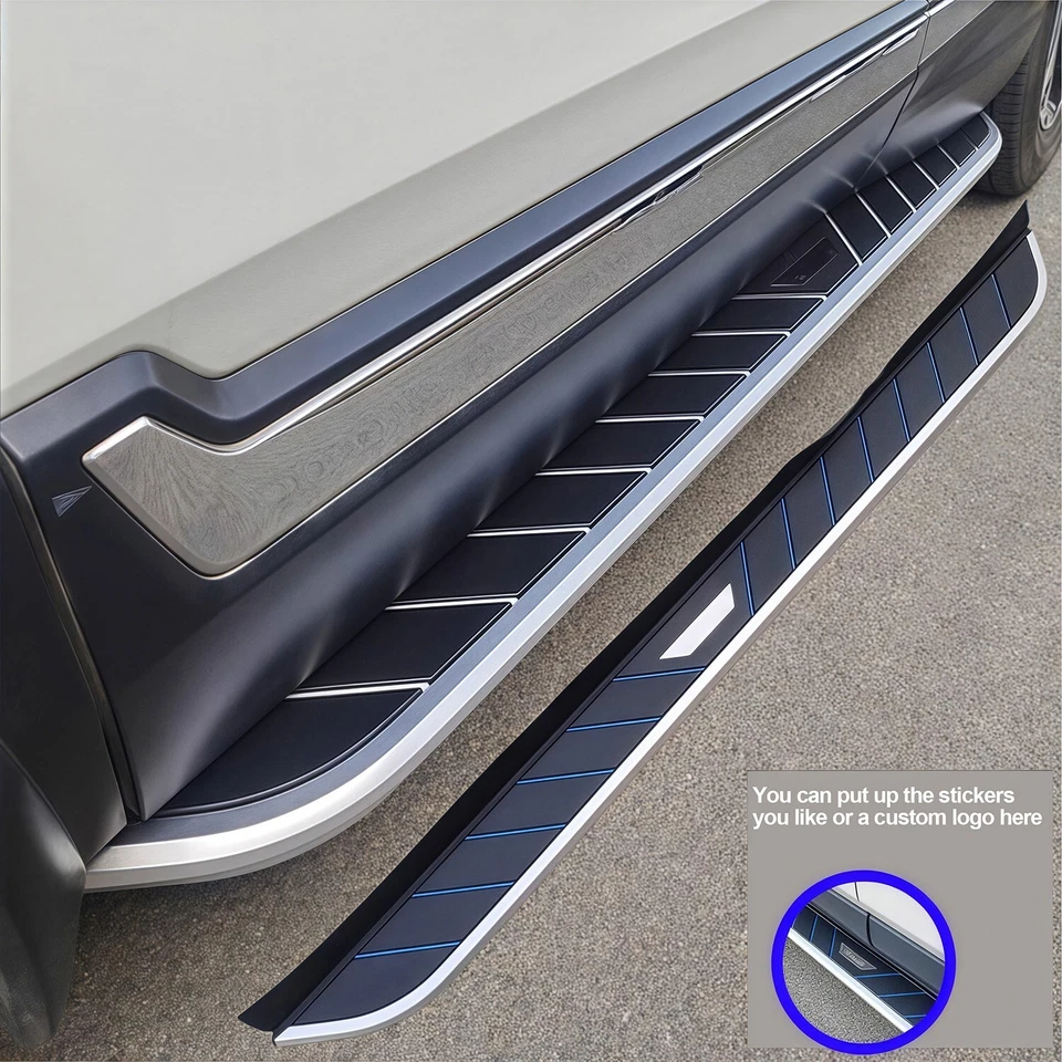 Fits For Volkswagen Touareg 2011-2018 Side Steps Running Boards Step Bars 2pcs - Imagem 4 de 4