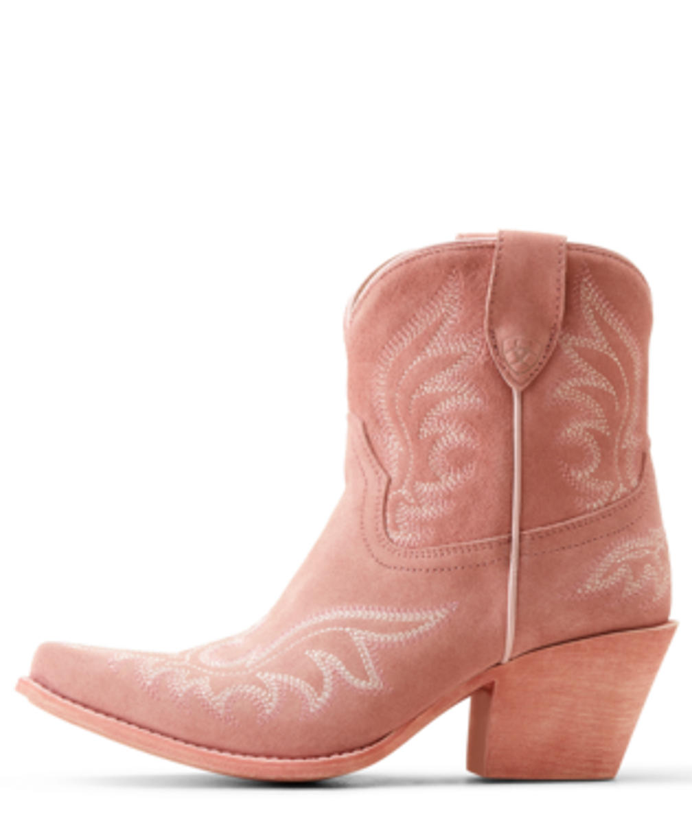 Ariat Women's Boot Chandler Carnation Pink Suede-50900