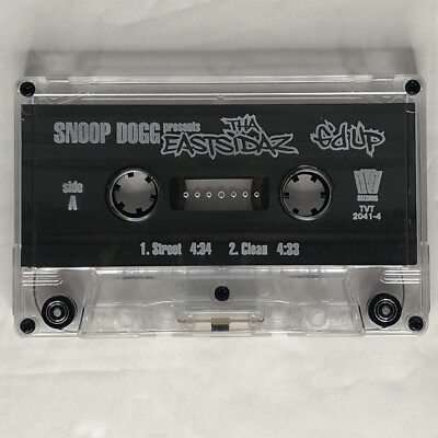 Snoop Doggy Dogg Tha Eastsidaz G'd Up Cassette Tape single, (1999