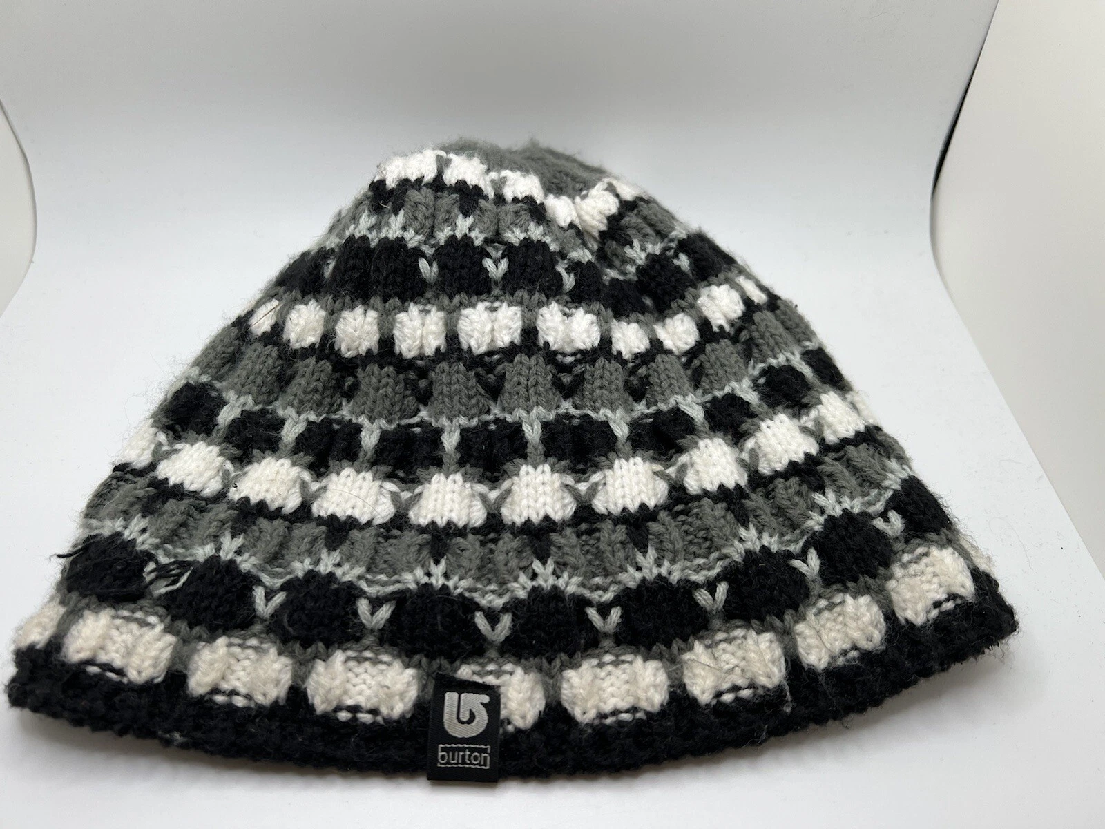 burton knit beanie striped soft winter outdoor ski 