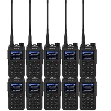 10 Pack Retevis C2 GMRS Handheld Radio Two Way Radio Noise Reduction Emergency