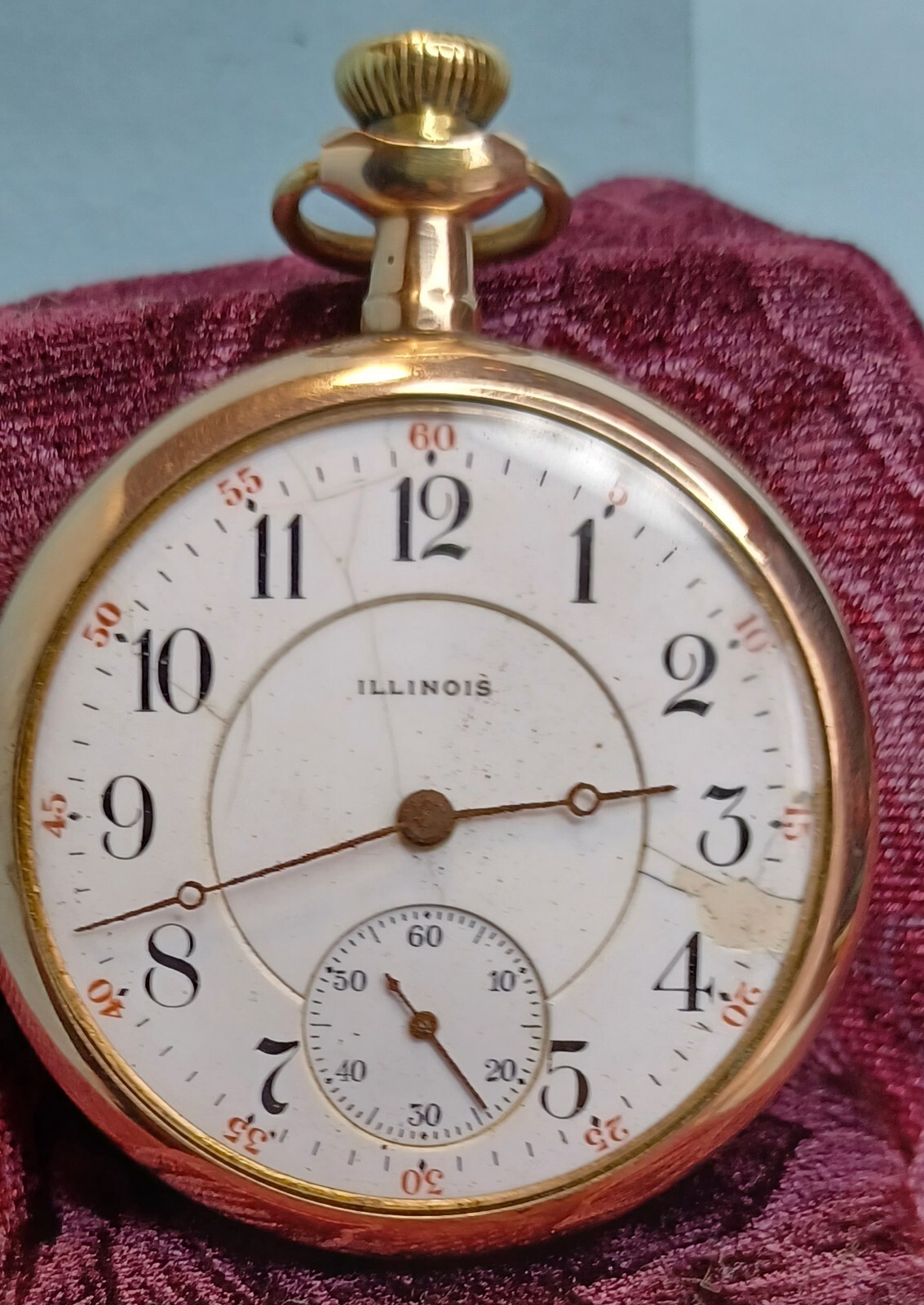 Illinois Watch Co. Grade 304 Pocket Watch image 2