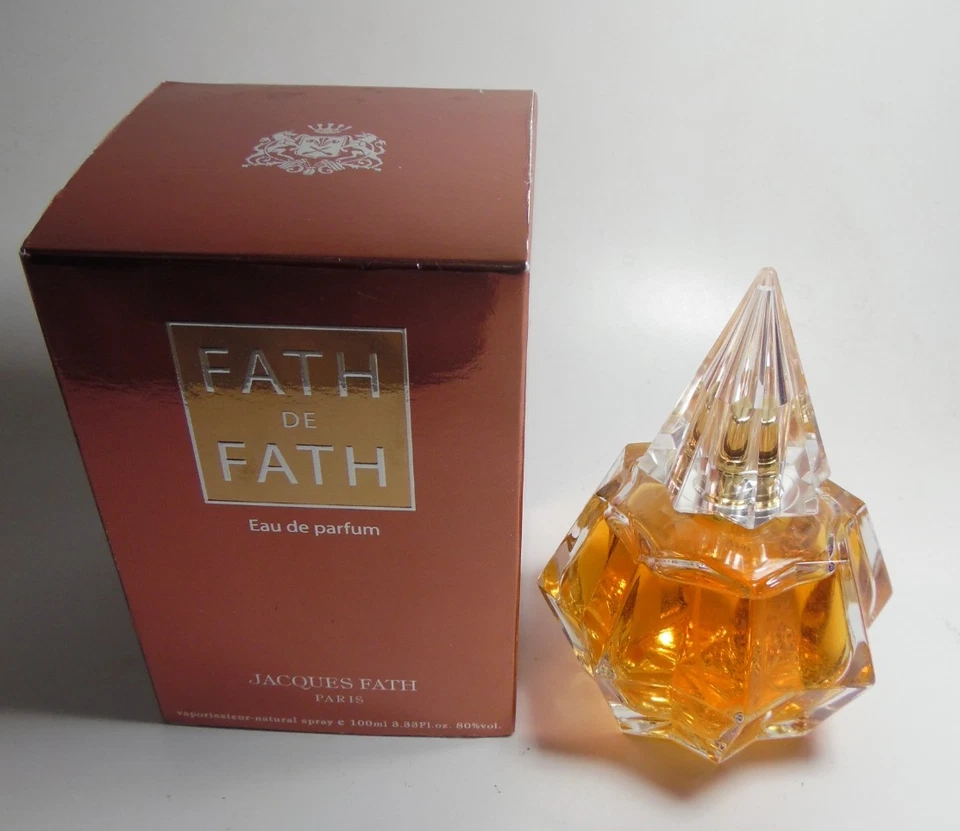 Perfume para mujer Jacques Fath Fath De Fath 3,33 fl oz eau de parfum spray nuevo con caja Foto 2 de 4