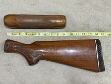 Remington 870 Wing 12 ga Parts: Fleur De Lis Walnut Stock Set w/ Forend  #1 NICE