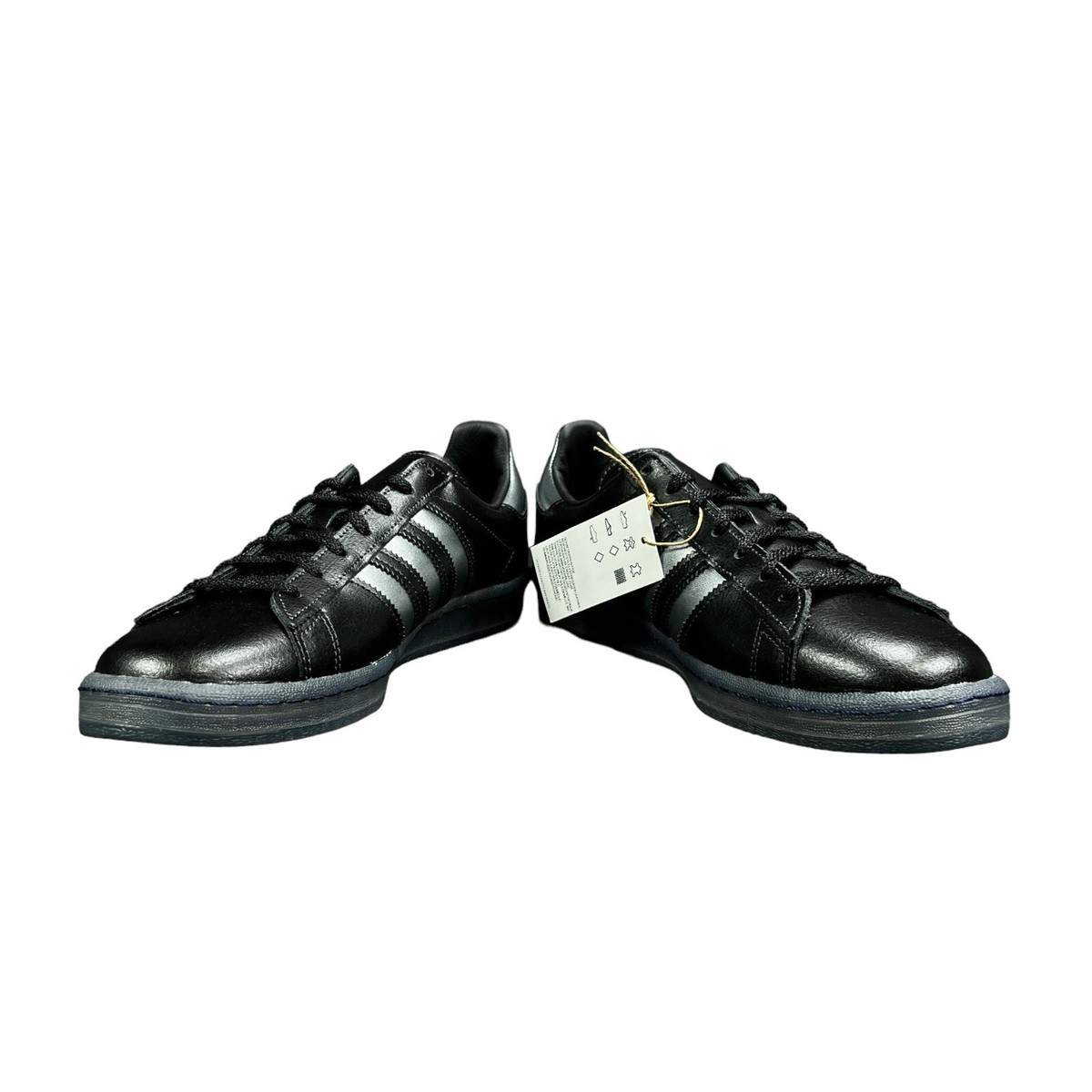 Adidas Campus 80 Core Black Dash Grey Shoes GY4600 Men display picture 2