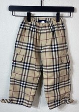 Burberry Kids Nova Check Cargo Pants Sz 2