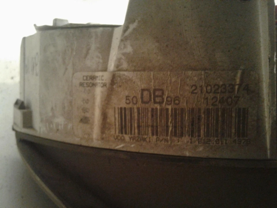 Medidor de velocímetro usado se adapta a: 1996 Saturn serie s SOHC cluster grado A Foto 2 de 4