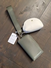 New Lululemon Dual Pouch Wristlet Wallet