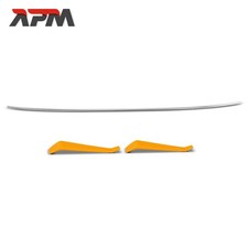 Zier Schutzleiste Stoßfänger Hinten Mitte Glänzend für Mercedes-Benz W211 S211