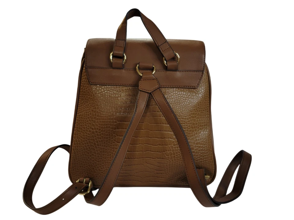 Mini Mochila Tommy Hilfiger Marrón y Azul Marino Foto 2 de 4