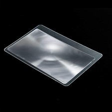 Fresnel magnifier lens reading aid - credit card size