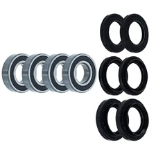 NICHE Wheel Bearing Seal Kit for Yamaha Rhino 450 660 700 YXZ1000 6206-2RS