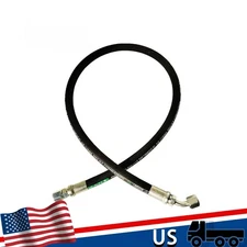 Haichy Hydraulic Hose Swivel Assembly 3/4” with Female JIC X45° , 60IN, 3118 PSI