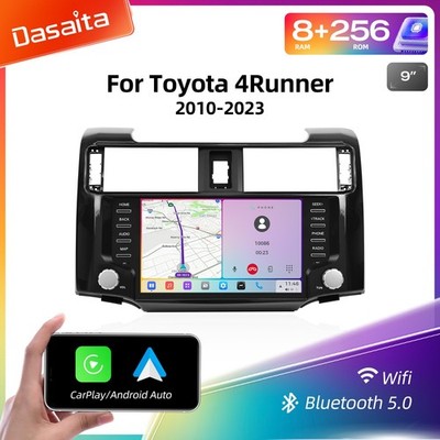 Dasaita 9'' Car Radio for Toyota 4Runner 2010-2023 Vivid 13 DTS 4G LTE WiFi GPS