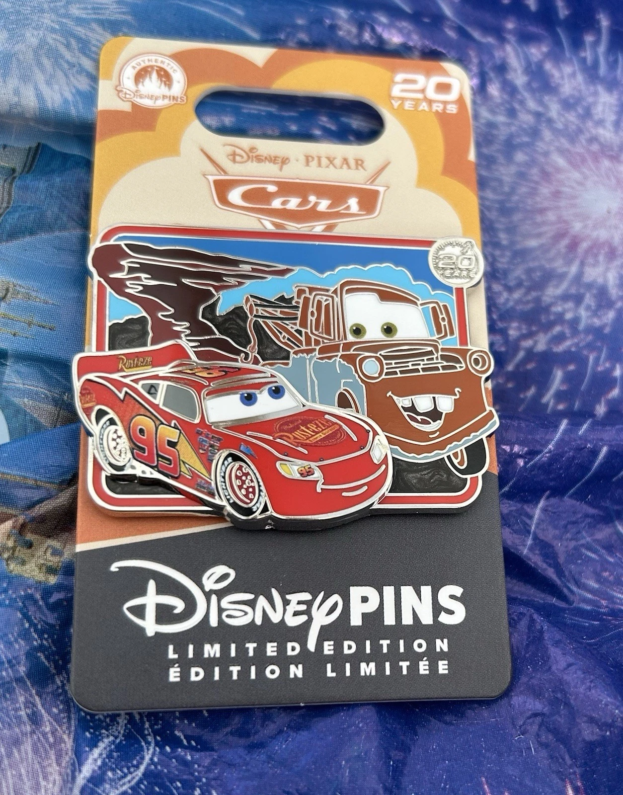 Cars 20th Anniversary Pin