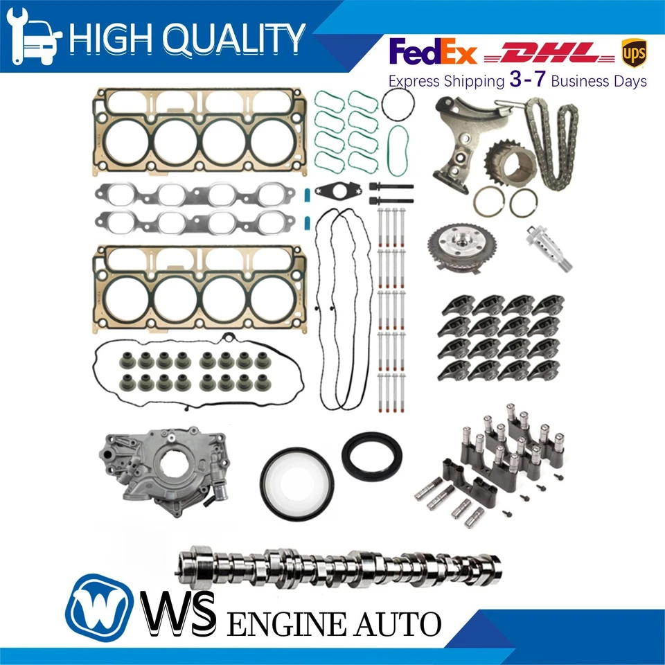 AFM DOD Engine Rebuild Kit For 14-20 Chevy Suburban Tahoe GMC Yukon 5.3L V8 OHV — 第 2/4 张图片