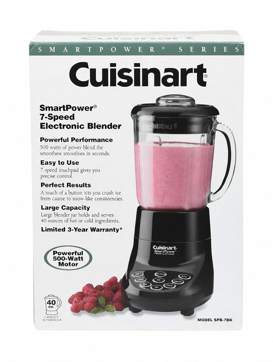 Cuisinart SmartPower 7-Speed Electronic Blender (Model SPB-7
