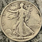 1927-S Walking Liberty Half Dollar, RARE - Key Date Low Mintage