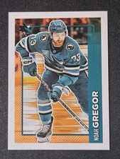 23-24 Topps Noah Gregor Sticker 🚨🚨🚨 San Jose Sharks 