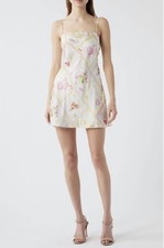 Loveshackfancy Calima Square Neck Mini Dress Tutti Fruitti