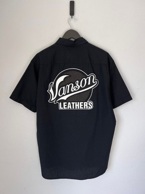 Supreme Vanson Leathers Shot Sleeve Work Shirt - Size Large