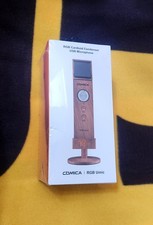 Comica RGB Umic USB Microphone for iPhone Android laptop Computer New Sealed