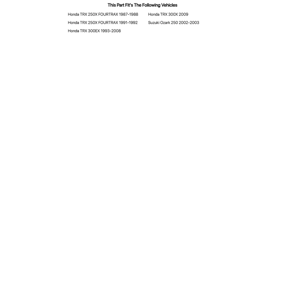 Tusk Tie Rod Upgrade Kit For HONDA TRX 300X 2009 - Image 4 of 4