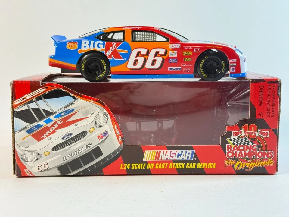 Darrell Waltrip 1999  Racing Champions #66 Big Kmart 1:24 Nascar Diecast - Image 2 of 4