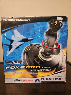 Thrustmaster Top Gun Fox 2 Pro USB Joystick - PC Mac & iMac - Boxed