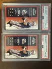 2002 Playoff Contenders Tom Brady PSA 8 #7 Season Ticket.  TWO CARDS