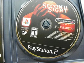 Second Sight Playstation 2, PS2 CIB Complete and TESTED, AUTHENTIC, Near Mint