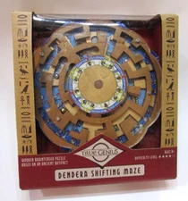 New in Box Dendera Shifting Maze Project Genius Brain Teaser Puzzle Wood Game