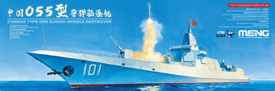 Meng-Model PS-009 - 1/700 Chinese Type-055 Guided-Missile Destroyer  - Neu