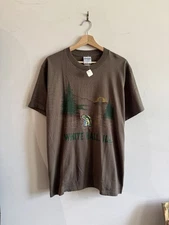 NEW 00s White Hall Fishing T shirt Size M
