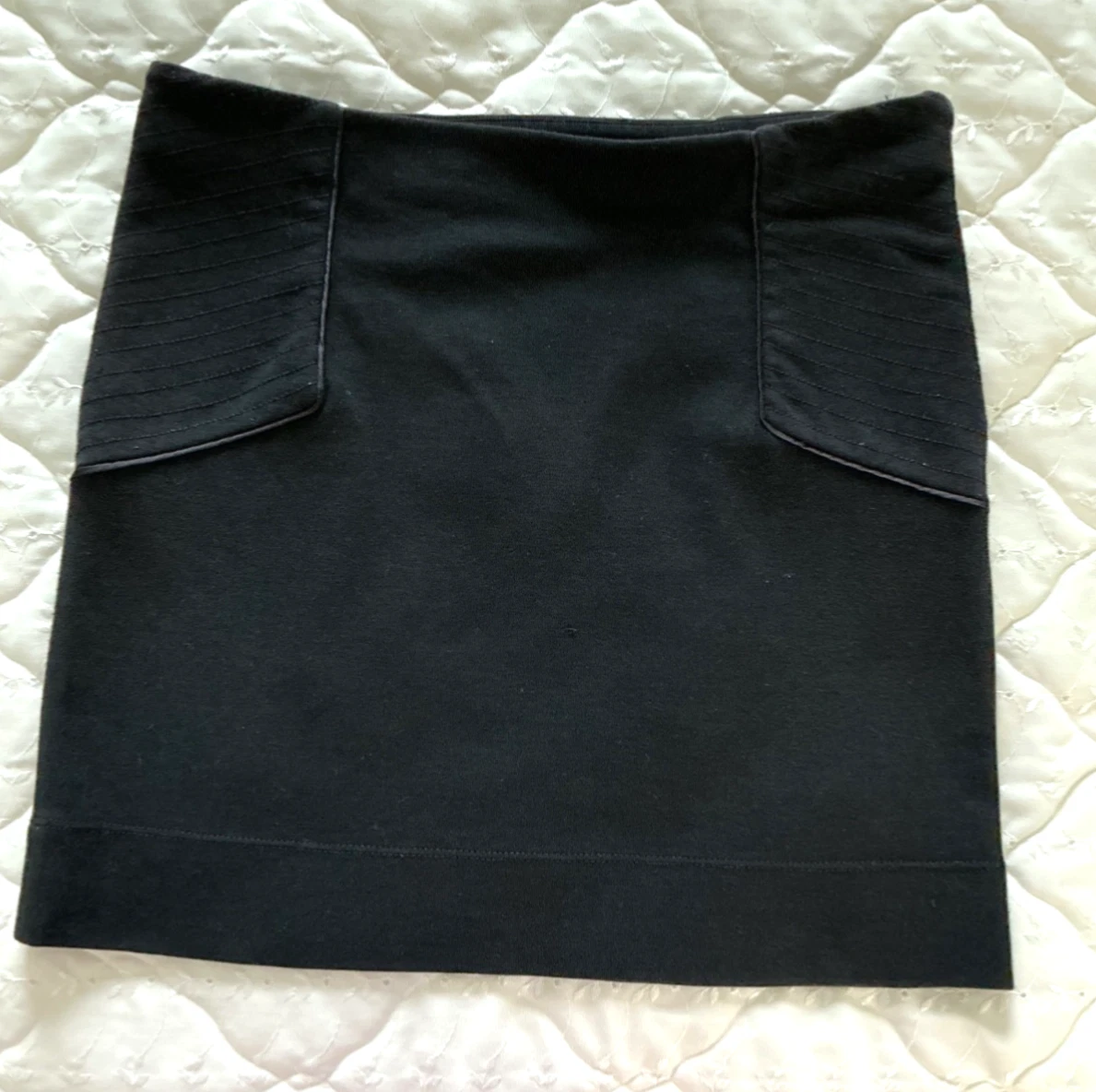 Diane Von Furstenberg Womens Wool Pleated Button A-Line Midi Skirt