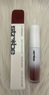 Authentic MAC STROBE Beam Liquid BLUSH Plummy Bare 4.3ml