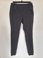 Soho Apparel Ltd Pull-On Pants Women  s Size S Stretch Waist Casual Trousers Gray