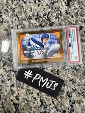 SHOHEI OHTANI 2024 Bowman Anime GOLD Refractor /50 PSA 9 Dodgers Case Hit-PMJS