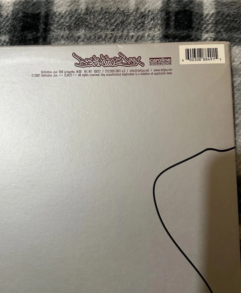 DEFINITIVE JUX PRESENTS II - DJXP2 - 12” 2LP RARE 2001 - AESOP ROCK MURS EL-P - Image 4 of 4