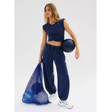 Free People Movement Hot Shot Crossover Set Midnight Navy S
