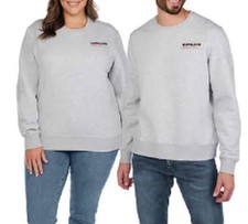 NWT Kirkland Signature Crewneck Sweatshirt Gray Men's-Large Women's-XL