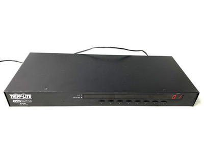 Tripp Lite 8-Port USB-PS/2 KVM Switch B042-008 - w/ Power Adapter, No Cables