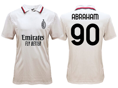 Trikot Abraham Mailand 2025 2024 Offizielle Milan Weg Erwachsene Kind Tammy 90