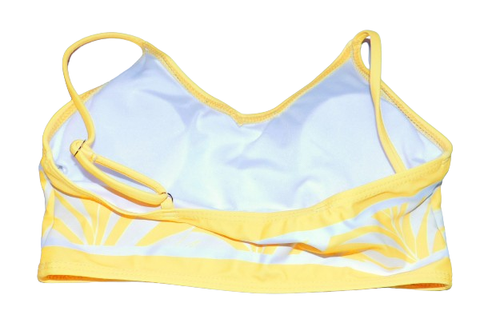 NWT GIRLS size 10 YELLOW & WHITE 2 PIECE BEACH READY BIKINI - Picture 3 of 3